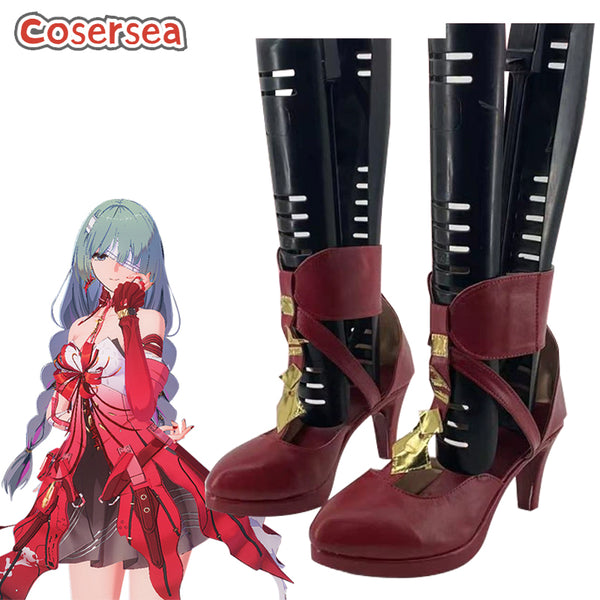 Game Wuthering Waves Phrolova Cosplay Shoes