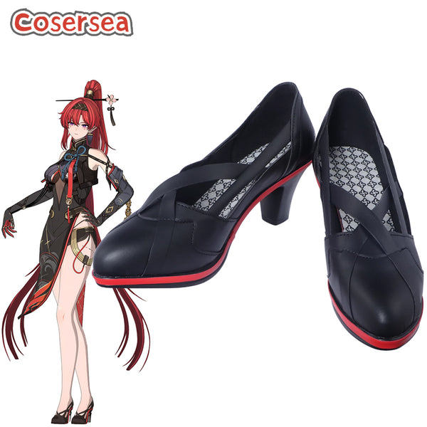 Game Wuthering Waves Yinlin Cosplay Shoes