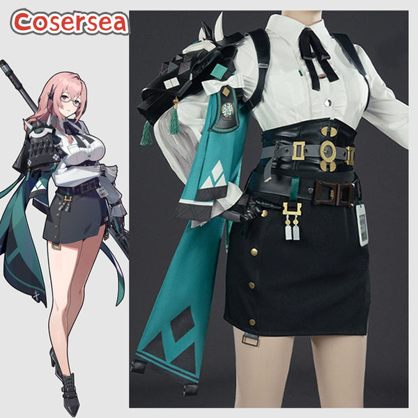 Zenless Zone Zero Tsukishiro Yanagi Cosplay Costume